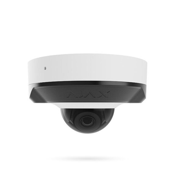 Cámara AJAX DOMECAM con IA 8Mp Lente 2.8mm IR 35m Poe Micrófono Exterior Blanca - Imagen 2