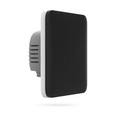 AJAX LIGHTSWITCH 1G Pack de Panel y Relé para Interruptor de Luz Simple Negro