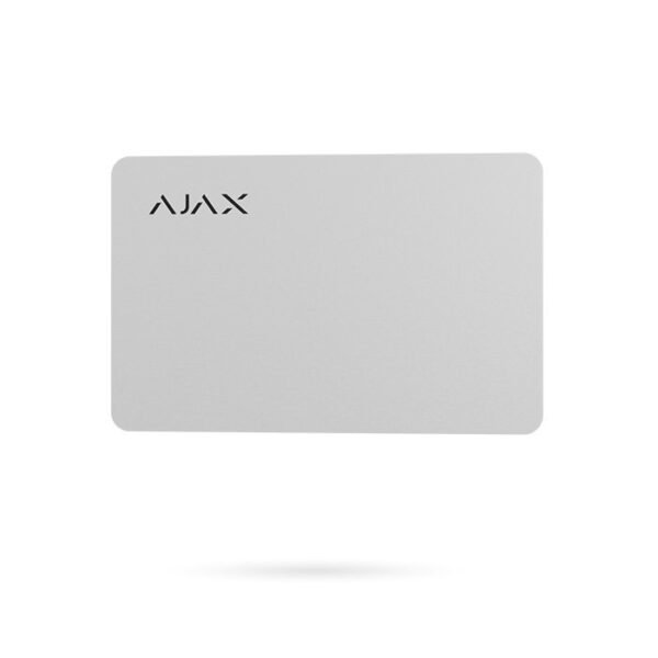 AJAX PASS tarjeta para Keypad Plus de sistema de alarma Ajax color blanco - Imagen 2