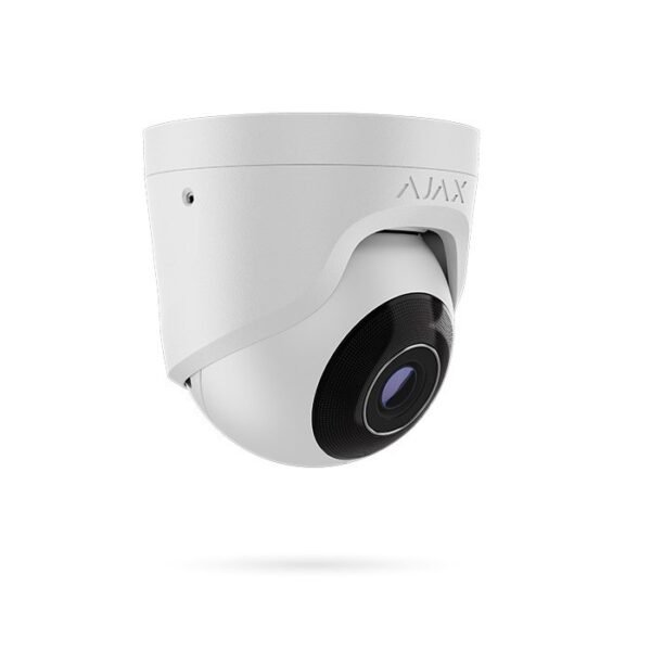Cámara AJAX TURRETCAM con IA 5Mp Lente 2.8mm IR 35m Poe Micrófono Exterior Blanca - Imagen 2