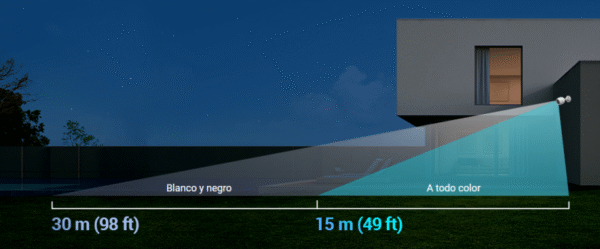 Cámara de seguridad EZVIZ C3TN WiFi para exterior con visión nocturna 30m - Imagen 3