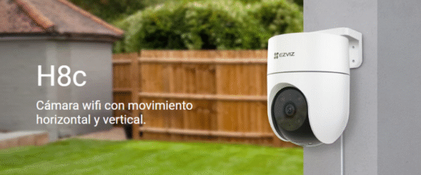 Cámara EZVIZ H8C 2K exterior Panorámica WiFi con Sirena y Visión Nocturna a Color - Imagen 8
