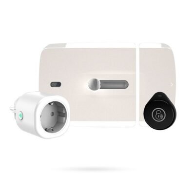 KIT WBOLT Cerrojo WiFi y Bluetooth invisible compatible con Ajax Blanco