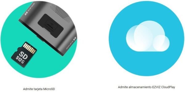 EZVIZ EB5 4K Cámara Exterior Batería y Panel Solar WiFi - Imagen 6