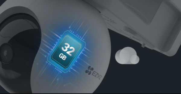 Cámara WiFi Panorámica Sin Cables a Batería para Exterior con Sirena y Visión Nocturna a Color EZVIZ HB8 - Imagen 4