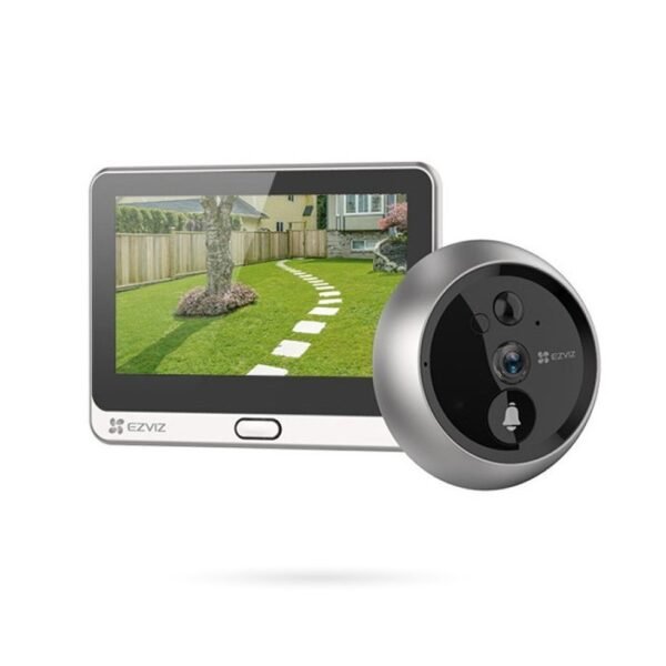 Mirilla Ezviz DP2 2K Wifi con cámara gran angular, timbre y detección de movimiento