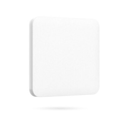 Panel de Interruptor inteligente sin contacto AJAX SOLOBUTTON 1G/2W Color Blanco