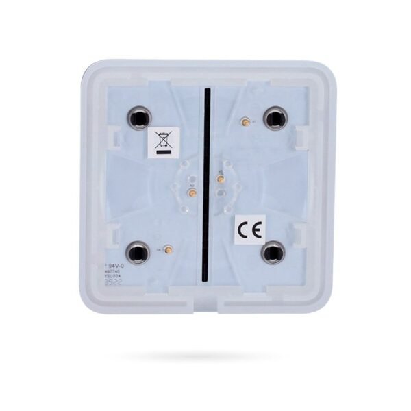 Panel de Interruptor inteligente sin contacto AJAX SOLOBUTTON 1G/2W Color Negro - Imagen 3