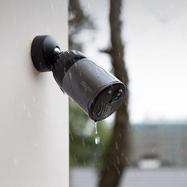 EZVIZ Cámara de Vigilancia 4Mp de Batería Recargable con Panel Solar, Detección de Movimiento PIR, Visión Nocturna en Color, Audio Bidireccional, memoria incorporada 32GB - Imagen 4