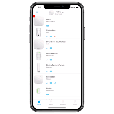 App AJAX , completamente gratuita, para Apple ios y Android , con botón de pánico SOS