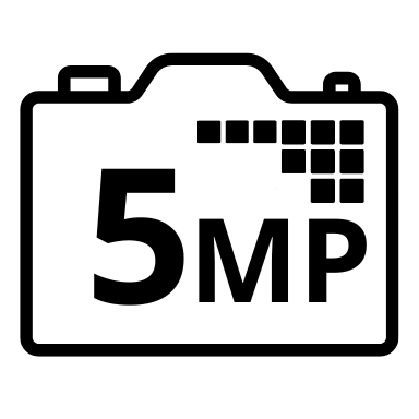Icono resolución 5 MP