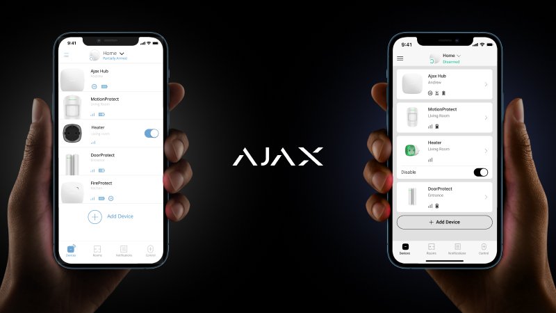 App Ajax para controlar la alarma desde el móvil