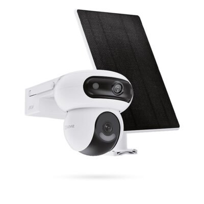 Cámara solar de doble lente Ezviz HB90 Dual Kit 2K+ con batería