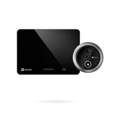 Mirilla digital Ezviz EP4 4K con pantalla a color y batería recargable