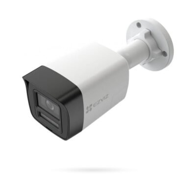 Cámara exterior PoE Ezviz H3K 4K con detección IA y visión nocturna en color