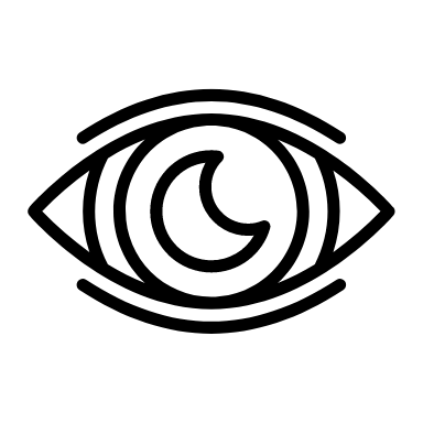 Icono visión nocturna